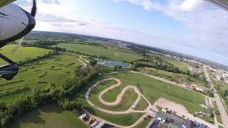 Landing at Fond Du Lac WI on the way to Oshkosh 2018