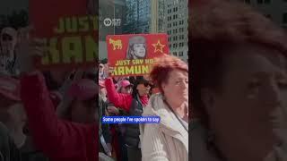 Thousands Queue Outside New York Donald Trump Rally | 10 News First