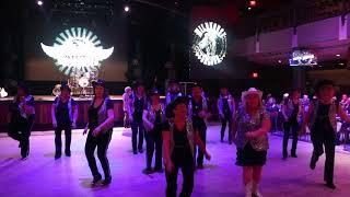Joan Minnery and Waistliners -LIne Dance Team are at The Wild Horse Saloon Nashville