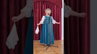 народная песня "Как хотела меня мать" исполняет Татьяна Калугина