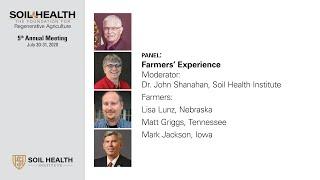 Dr. John Shanahan: Farmers’ Experience with Soil Health Management Systems