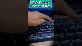 How to Restart laptop using #keyboard  #tricks  #shorts #computer