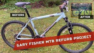 Budget Bike Restoration - My first DIY MTB project // Gary Fisher Tassajara