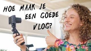 Voor het eerst vloggen? | Kijk dit!