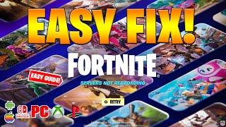 Why Fortnite Servers Is Down Log in? (How to fix Fortnite Update Servers Down Offline!) Chapter 2!