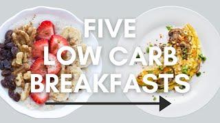 LOW CARB BREAKFAST IDEAS | ALMOND FLOUR SCONES, CHIA SEED PUDDING + 3 MORE RECIPES!