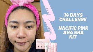 14 DAYS CHALLENGE | NACIFIC PINK AHA BHA KIT