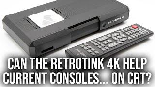 Can The RetroTink 4K Improve Image Quality For Current-Gen Consoles... On CRT?