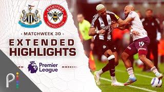 Newcastle United v. Brentford | PREMIER LEAGUE HIGHLIGHTS | 4/2/2025 | NBC Sports