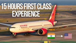 AIR INDIA FIRST CLASS TRIP REPORT / $10 000 SEAT / 4K