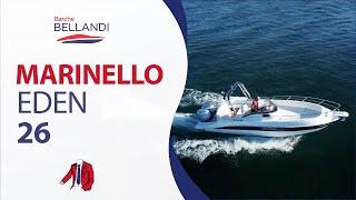 Barca MARINELLO 26 Eden con motore Honda - Usato garantito da Barche Bellandi