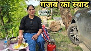 आज के सफर में पतिदेव जी की शानदार कुकिंग || Himachal Pradesh Trip || Priyanka Yogi Tiwari ||