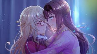 Yuri Kiss AI & Seki (Yumeutsutsu Re:Master)