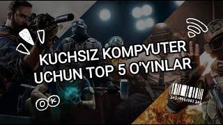 TOP 5 TA KUCHSIZ KOMPYUTERGA O'YINLAR