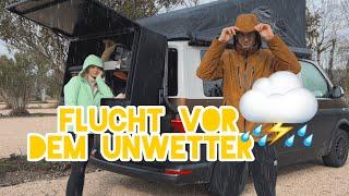 Wir FLÜCHTEN vor dem UNWETTER in Norditalien! Unsere ERSTE Woche im Camper 