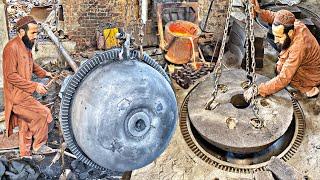 How to Build the Drum of Heavy Concrete Mixing Machine “ pk amazing skills “