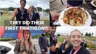 WE DID A TRIATHLON!!! | ZOE HAGUE