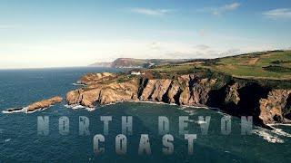 NORTH DEVON COAST CINEMATIC DRONE VIDEO 4K