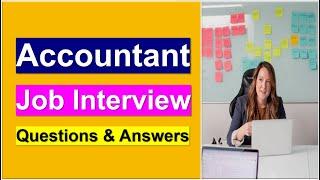 Accountant Interview Questions and Answers || Accountant Interview Questions and Answers English