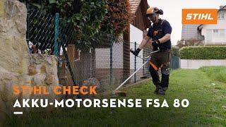 STIHL Check | AKKU-MOTORSENSE FSA 80