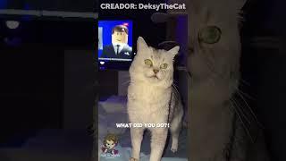 DEKSY ESCAPA... Fandub Español [ DeksyTheCat en Español ] #shorts #memes #humor #gatos #art #fyp