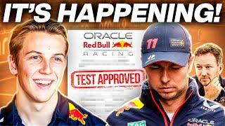 Red Bull Drops HUGE BOMBSHELL On Perez Future After Lawson RB20 TEST!