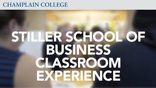 Stiller School of Business Classroom Experience | Champlain College