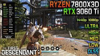 The First Descendant | RTX 3060 Ti + Ryzen 7 7800X3D [All Settings Benchmarked]