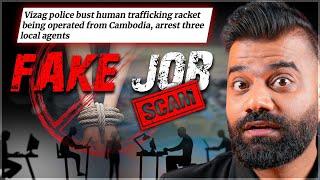 Huge Human Trafficking Job SCAM Exposed