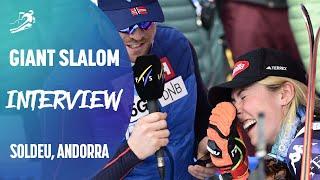  Mikaela SHIFFRIN gets emotional during a very special interview | Soldeu | FIS Alpine |