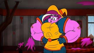 Female Muscle clip 562 - Mighty Magiswords