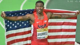 USA 100M Olympic Trails 2021|| Trayvon Bromell 9.80 Win Trails || Wind +0.6