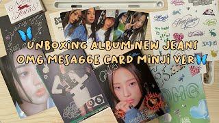 UNBOXING ALBUM NEWJEANS ‘OMG’ Message Card (Minji Ver.)