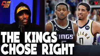 Jeff Teague says Kings picking De'Aaron Fox OVER Tyrese Haliburton with Pacers trade was RIGHT MOVE