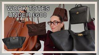 MID-RANGE WORKWEAR BAGS UNDER 600 | The best mid-luxe office work tote bags that can fit a laptop