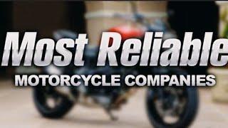 Top 5 Most Reliable Motorcyle Brands In India | Watch Before You Buy !