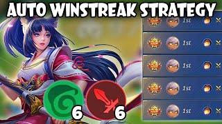 MIYA WEAPON MASTER X VALE SKILL 1!! COMBO WINSTREAK MUDAH!! MOBILE LEGENDA MAGIC CHESS