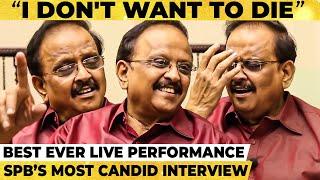 SPB:"I don't want to die"; "நாங்க சாக விடமாட்டோம்!"- Bosskey to SPB; Most Candid Throwback Interview