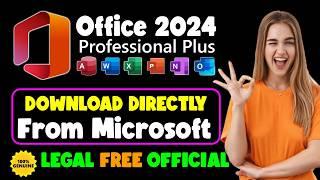 How to Install Microsoft Office 2024 Professional Plus FREE (Legally & Safely)  Step-by-Step Guide