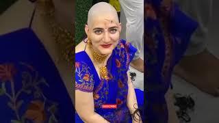 Beautiful Girl Headshave in Tirumala  Tirupati Balaji | #shorts