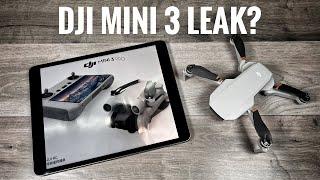 DJI Mini 3 Leak? My Thoughts