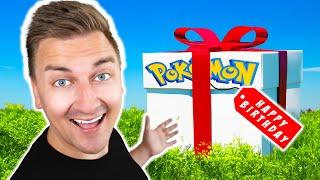 Ich öffne mein Pokémon GEBURTSTAG Geschenk | Pokémon Booster Opening