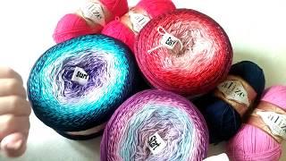 Мои покупки. Новая пряжа, хомяк счастлив!)) Alize Diva Stretch, Yarn Art Flowers