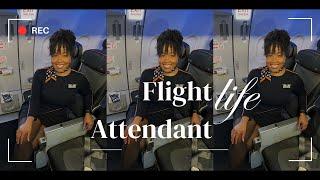 Flight Attendant Life| COME TO WORK WITH ME️