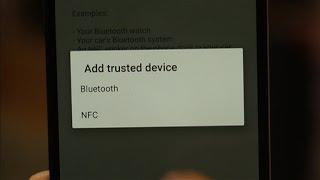 Use a Bluetooth device to unlock your Android phone or tablet