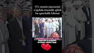 Shayx Muhammad Sodiq Muhammad Yusuf o'z otalari janozasida