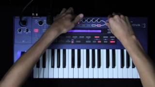 Novation UltraNova  Animate and Touchsense performance