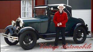 Ford Model A ( AR ) Sport Coupe 1928 Vorstellung und Fahrt. Verkauft / sold