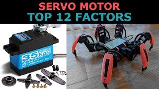 12 FACTORS to consider when buying SERVO MOTORS