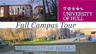 UNIVERSITY OF HULL FULL CAMPUS TOUR 2024